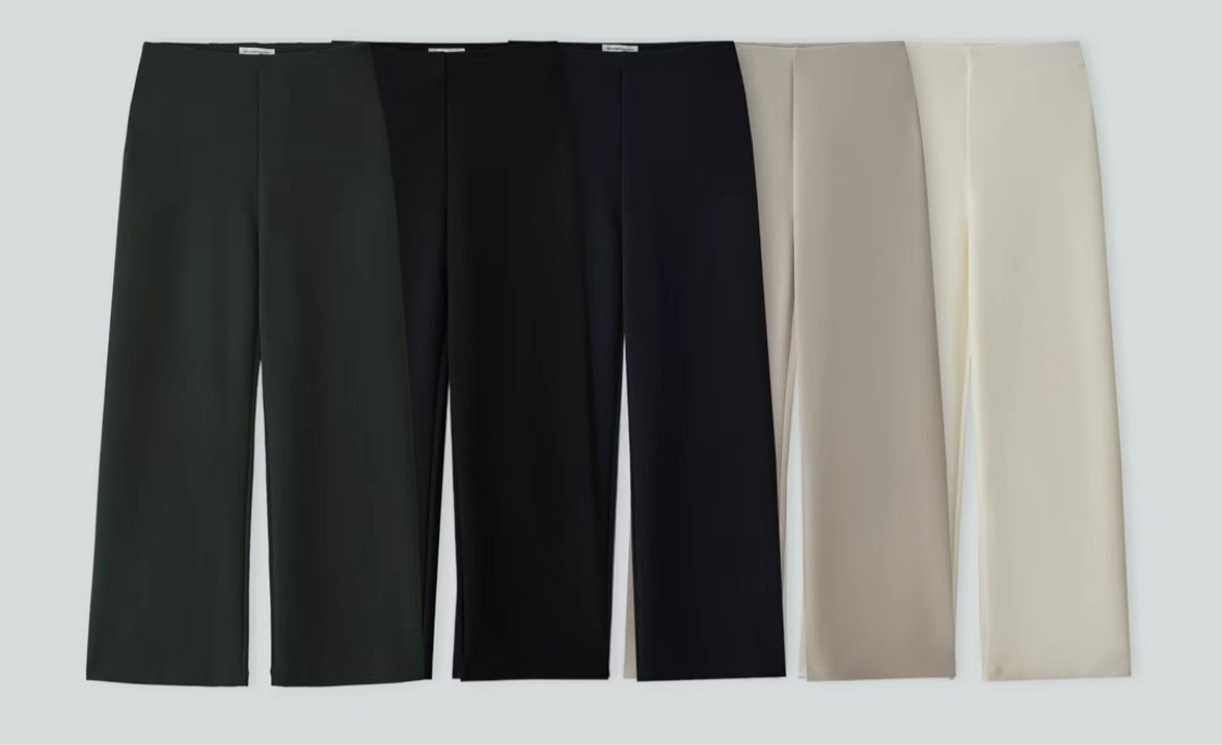 EFFORTLESS STRAIGHT LEG SLACKS [KOREAN DESIGNER BRAND]